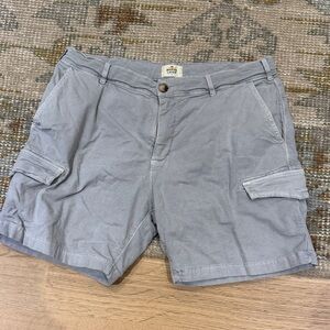 Marine Layer Light Gray Cargo Shorts